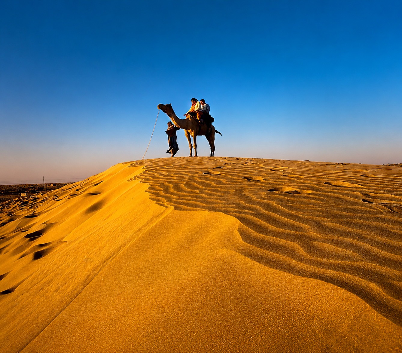 sand dunes jaisalmer